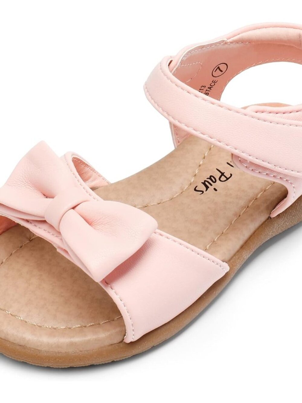 Girls Sandals Fashion Bow Summer Shoes for Toddler/Little Kid